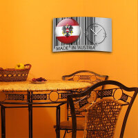 Digital Designer Art Austria Designer Wanduhr abstrakt modernes Wanduhren Design leise kein ticken DIXTIME 3DS-0416