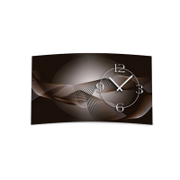 Digital Designer Art abstrakt sw Designer Wanduhr...