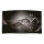 Digital Designer Art abstrakt sw Designer Wanduhr abstrakt modernes Wanduhren Design leise kein ticken DIXTIME 3DS-0413