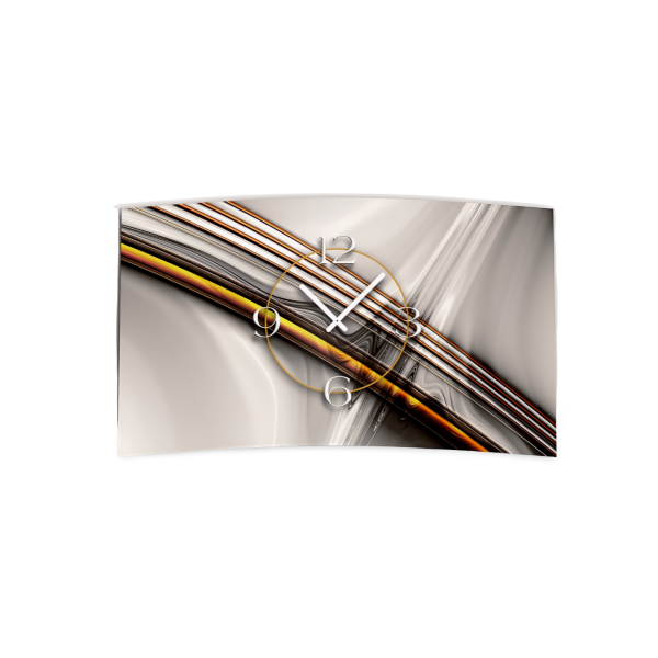 Digital Designer Art abstrakt Designer Wanduhr modernes Wanduhren Design leise kein ticken DIXTIME 3DS-0364