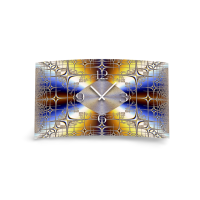 Digital Designer Art psycodelic Designer Wanduhr modernes...
