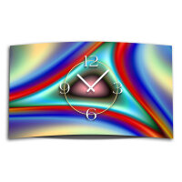 Digital Designer Art psycodelic Designer Wanduhr modernes...