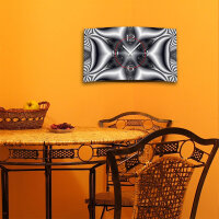 Digital Art sw Designer Wanduhr modernes Wanduhren Design...