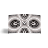 Digital Art sw Designer Wanduhr modernes Wanduhren Design...