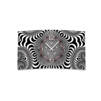 Digital Art sw Designer Wanduhr modernes Wanduhren Design...