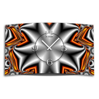 Abstrakt metallic Designer Wanduhr modernes Wanduhren...