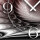 Digital Art rot Designer Wanduhr modernes Wanduhren Design leise kein ticken DIXTIME 3DS-0323