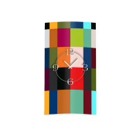 Color Blocking Designer Wanduhr modernes Wanduhren Design...