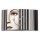 Digital Art Frau Designer Wanduhr modernes Wanduhren Design leise kein ticken DIXTIME 3DS-0317