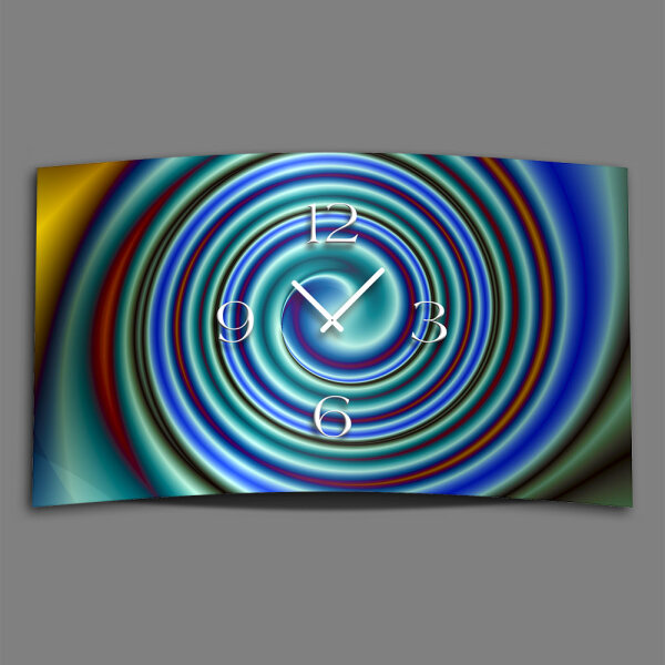 Digital Art Designer Wanduhr modernes Wanduhren Design leise kein ticken DIXTIME 3DS-0315
