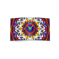 Digital Art Augen Designer Wanduhr modernes Wanduhren...