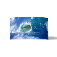 Motiv Welle Meer Designer Wanduhr modernes Wanduhren...