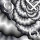 Abstrakt grau  Designer Wanduhr modernes Wanduhren Design leise kein ticken DIXTIME 3DS-0306