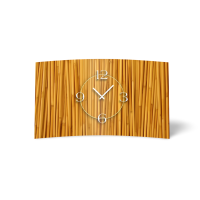 Motiv Bambus Natur Designer Wanduhr modernes Wanduhren...