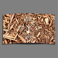 Natur Holz Zweige Designer Wanduhr modernes Wanduhren Design leise kein ticken DIXTIME 3DS-0298