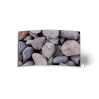 Natur Steine  Designer Wanduhr modernes Wanduhren Design...