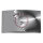 Digital Art metallic grau Designer Wanduhr modernes Wanduhren Design leise kein ticken DIXTIME 3DS-0282