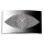 Digital Art grau Designer Wanduhr modernes Wanduhren Design leise kein ticken DIXTIME 3DS-0280