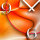 Abstrakt grau apricot Designer Wanduhr modernes Wanduhren Design leise kein ticken DIXTIME 3DS-0267
