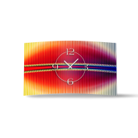 Psychodelic bunt Designer Wanduhr modernes Wanduhren...