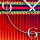 Psychodelic bunt Designer Wanduhr modernes Wanduhren Design leise kein ticken dixtime 3DS-0226
