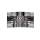 Abstrakt grau schwarz Designer Wanduhr modernes Wanduhren Design leise kein ticken dixtime 3DS-0208