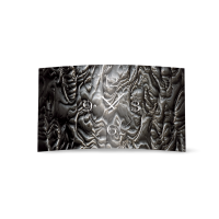 Metall Gestein Skulptur Designer Wanduhr modernes...
