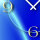 Abstrakt eisblau Designer Wanduhr modernes Wanduhren Design leise kein ticken dixtime 3DS-0179
