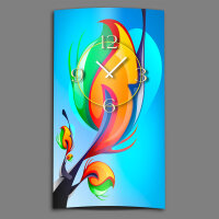 Regenbogenbaum Designer Wanduhr modernes Wanduhren Design...