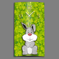 Bunny Häschen Designer Wanduhr modernes Wanduhren...