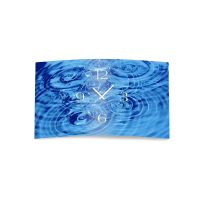 Wasser Qi Yoga Designer Wanduhr modernes Wanduhren Design...
