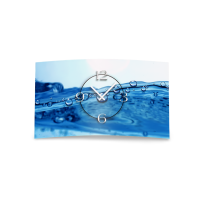 Wassertropfen Designer Wanduhr modernes Wanduhren Design...