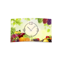 Obst Designer Wanduhr modernes Wanduhren Design leise...