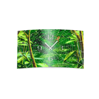 Dschungel Spinnennetz Designer Wanduhr modernes Wanduhren...