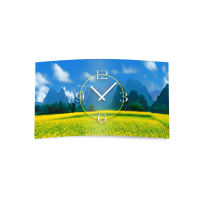Panorama Berge Designer Wanduhr modernes Wanduhren Design...
