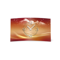 Abstrakt Sternenhimmel Designer Wanduhr modernes...
