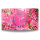 pinke Blumen Designer Wanduhr modernes Wanduhren Design leise kein ticken dixtime 3DS-0074