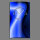 Abstrakt Retro blau Designer Wanduhr modernes Wanduhren Design leise kein ticken dixtime 3DS-0052