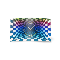 Abstrakt Space Chessboard  Designer Wanduhr modernes...