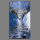 Motiv Wasserstrudel Designer Wanduhr modernes Wanduhren Design leise kein ticken dixtime 3DS-0031