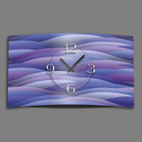 Abstrakt lila flieder Designer Wanduhr modernes Wanduhren...