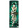 Wanduhr XXL 3D Optik Dixtime digital Frau Daemon 30x90 cm hochkant leises Uhrwerk GL-013H