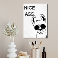 Premium Alu-Dibond Wandbild Nice Ass – sofort...