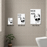 Premium Alu-Dibond Wandbild Nice Ass – sofort aufhängbereit