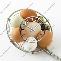 3661 Dixtime Designer Wanduhr quadratische ausgefallene...