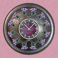 3801 Dixtime Designer Wanduhr, Wanduhren, Moderne...