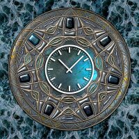 3803 Dixtime Designer Wanduhr, Wanduhren, Moderne...
